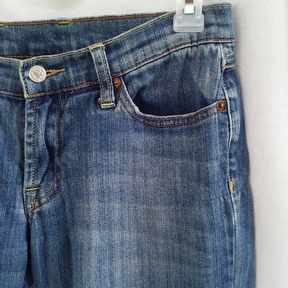 Lucky Brand jeans Size 4/27 Midrise flare Blue - Picture 7 of 8